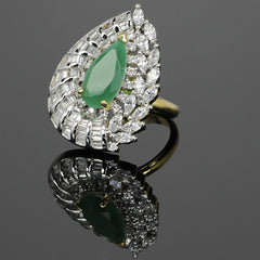 Marquise Pear Ring